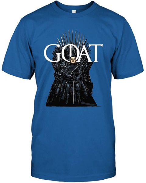 

arya stark goat iron throne got t shirt men women tee shirt new funny