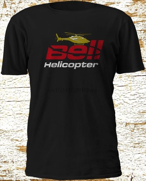 

bell helicopter логотип с коротким рукавом черная мужская футболка