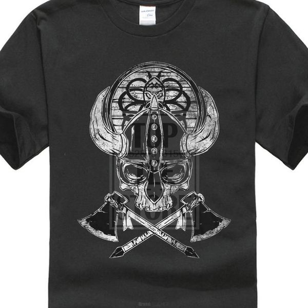

viking skull ii t shirt runes valhall valhalla odin thor norse vikings boat