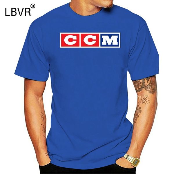 

ccm logo hockey man t-shirt
