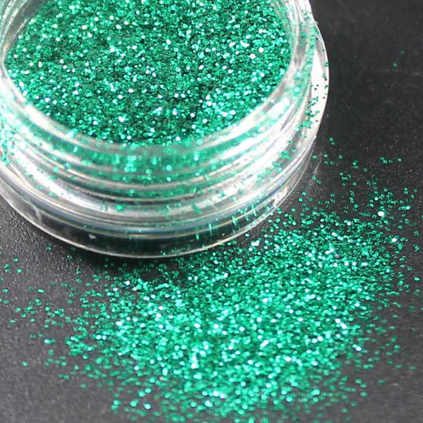 

nail glitter 2021 12 colors art dust tool kit acrylic gem polish tools 3d decorations powder nr84, Silver;gold