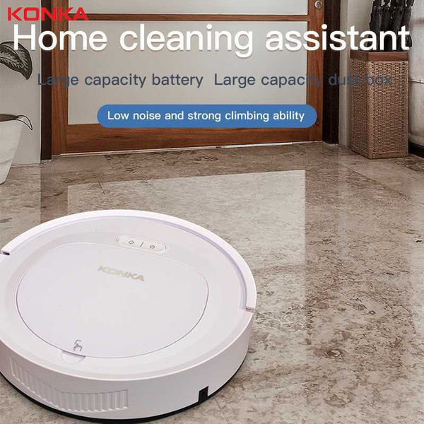 

konka robot vacuum cleaner home household professional sweeping machine for pet hair anti collision automatic recharge