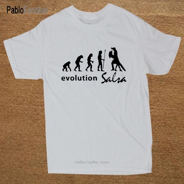 

человек футболка evolution сальса хлопок топы с коротким рукавом плюс размер футболки для мужчин футболки одежды