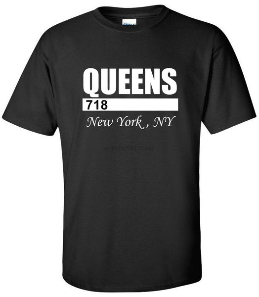 

queens new york city t-shirt 718 код nyc home town тройники подарков рубашка s-2xl