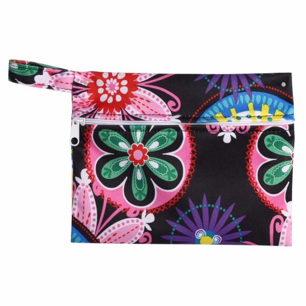 

10 colors menstrual towel pads hygiene reusable washable panty liner makeup brush bag cosmetics tool