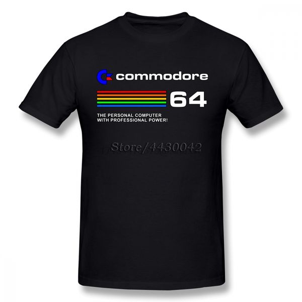 

commodore 64 personal computer t-shirt for men plus size cotton team tee shirt 4xl 5xl 6xl camiseta
