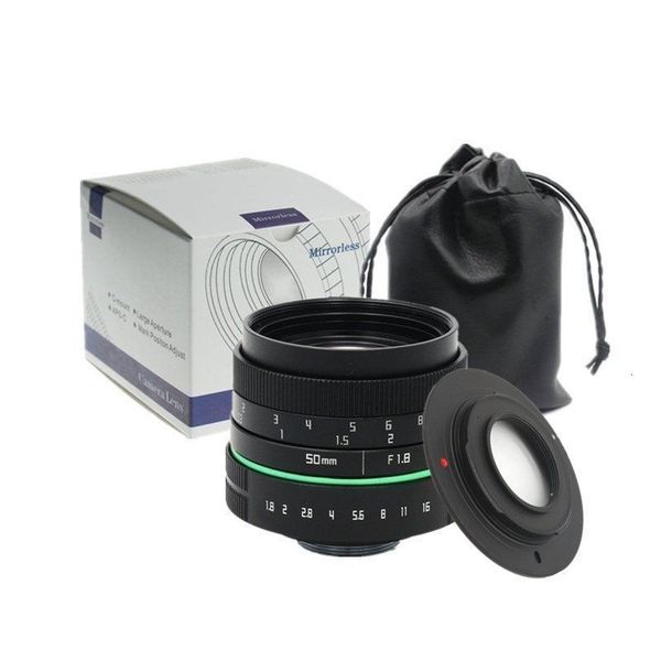 

aps-c v2 50mm f/1.8 c mount mc cctv camera lens for micro 4/3 m4/3 e-pl2 e-pm1 gf3 om-d