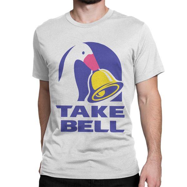 

untitled goose game take bell t shirt men's 100% cotton humor t-shirt crewneck tees short sleeve clothes gift idea plus size