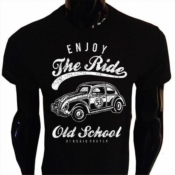

enjoy the ride t-shirt mens s-5xl retro oldschool car tee summer tee shirt