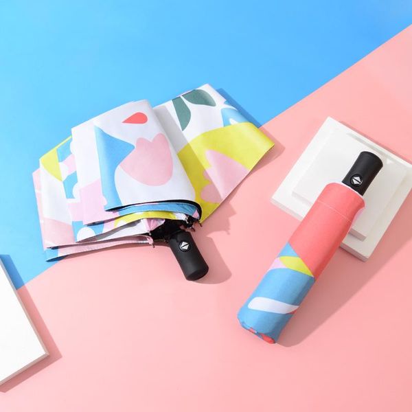 

яда мода высокого качества мультфильм matic зонтик для женщин складные зонты matic водонепроницаемый зонтик ys200071 bbylif lg2010