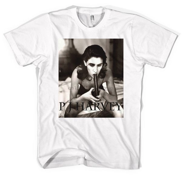 

fashion design pj harvey t shirt neu premium cotton tees round neck tshirt
