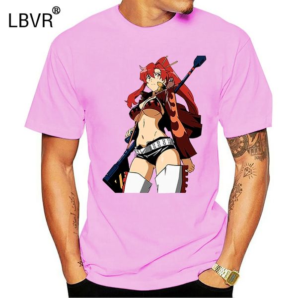 

tengen a gurren lagann yoko art printed mens t-shirt