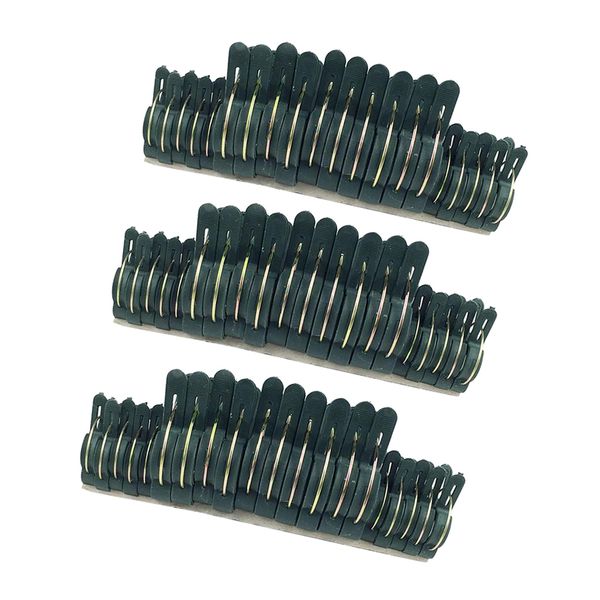 

клипы поддержка 60pcs завод малый + большой клипы многоразовый саде