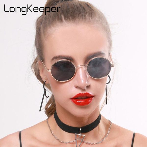 

retro small frame round sunglasses women men brand designer classic vintage metal sun glasses female driving, White;black