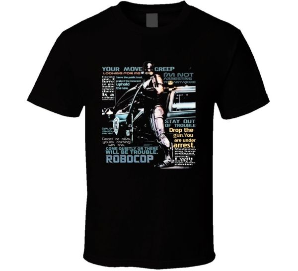 

robocop murphy quotes funny action movie fan t shirt
