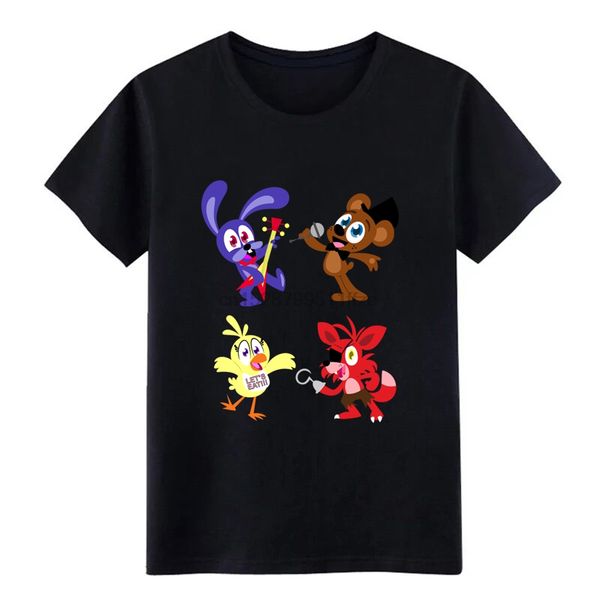 

fnaf freddy faz медведь банды тенниска customized хлопок s-xxxl охладиться fit casual summer style letter рубашку