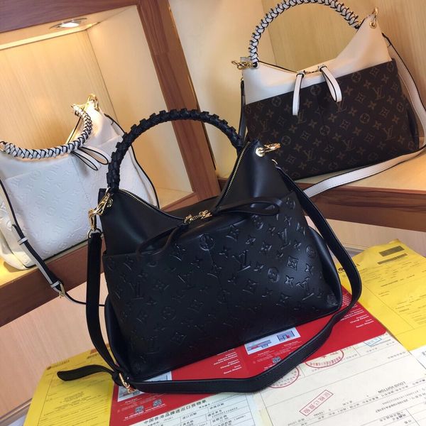 

Free shipping 2020 fashion one shoulder messenger bag ladies black bag30