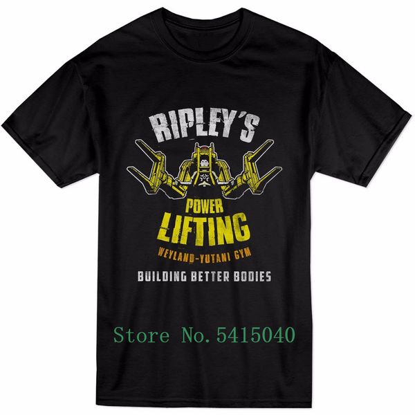 

ripleys power lifting t-shirt, alien weyland yutani gym fashion gift rpplam casual pride t shirt men new