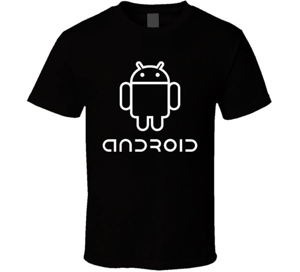 

android logo mobile phone operating system t shirt 2020 new summer men fashion