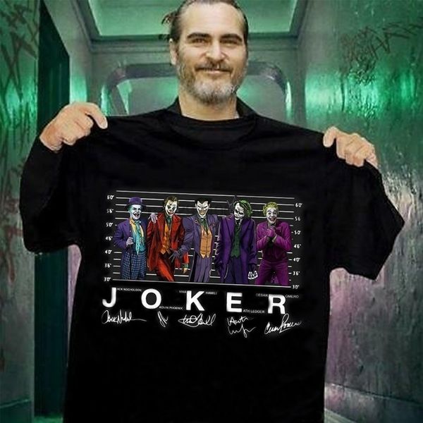 

joker jooquin phoenix new foshion t shirt jock mork heoth jokers shirt women ond men t shirts(1