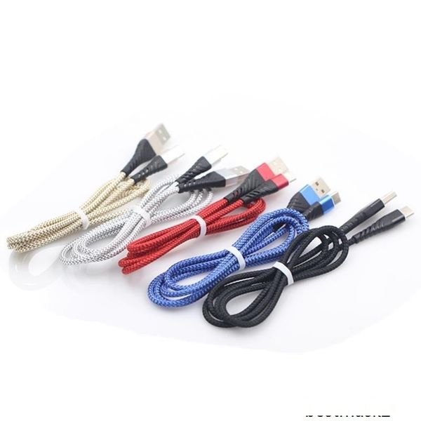 

cell phone cables data line 1m cable for type-c micro usb charger cable ing
