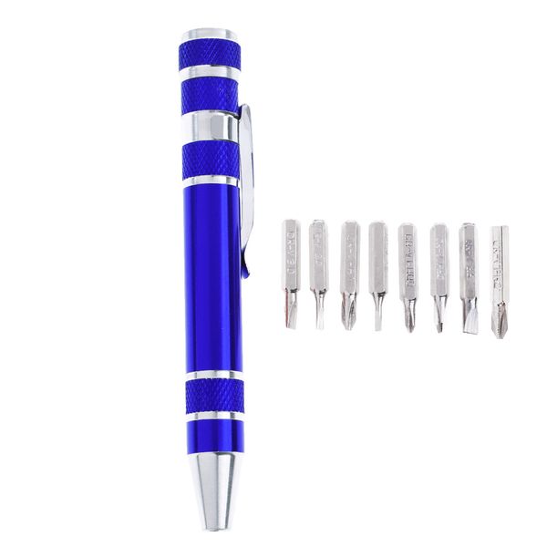 

8 in 1 precision screwdriver set for repairing phone tool pen opening tools