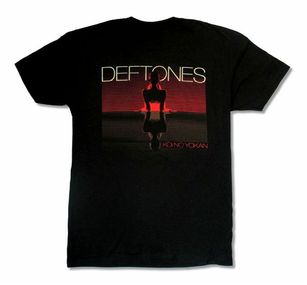 

deftones reflection black t-shirt new custom made tee shirt