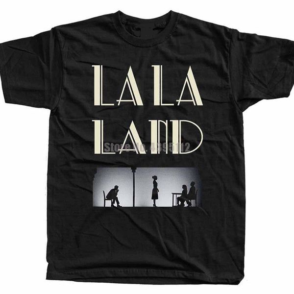 

la la land poster эмма стоун райан гослинг femmes tee shirt мода харадзюку tshirt прохладный логотип tshirts o шеи