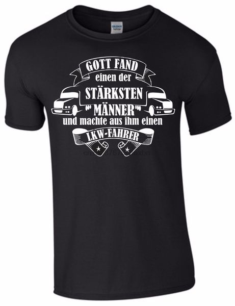 

funny mens brand street clothing brand discover gods work fun hip-hop street tractor truck driver tee shirt