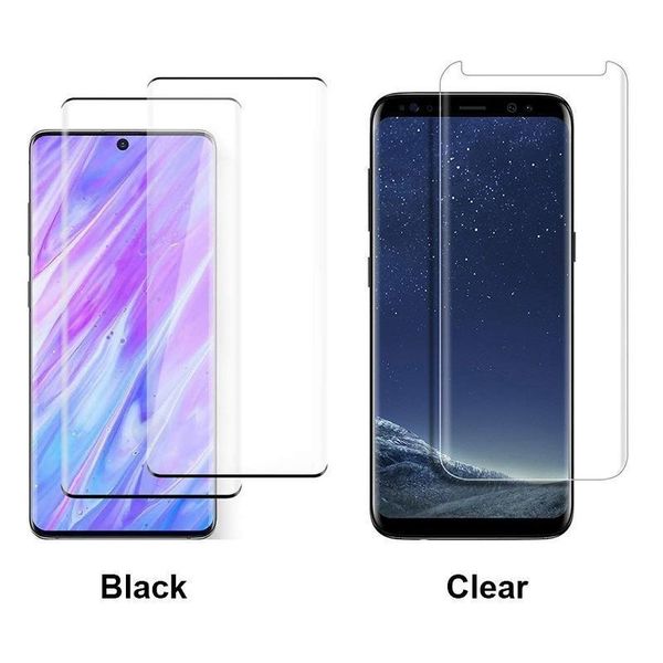 

3d curved tempered glass for samsung galaxy s8 s9 s10 plus note8 note9 note10 plus s20 plus ultra p30 mate30 pro