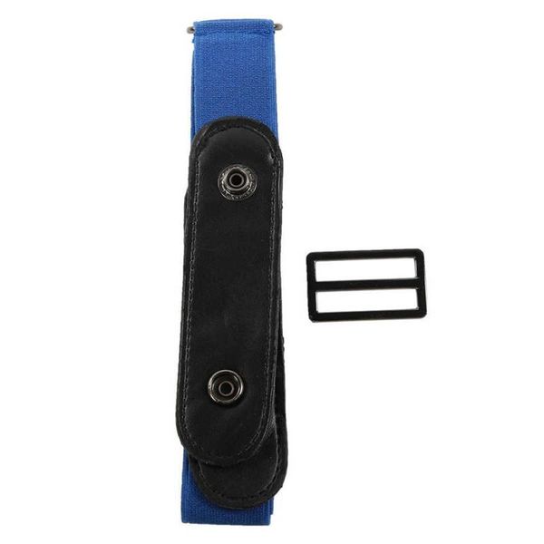 

women men elastic comfortable waist belts buckle adjustable waistband, Black