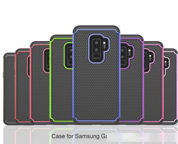 

hybrid defender armor case for samsung galaxy s9 plus phone case tpu pc 2 in 1 cover dual protection phone cover c