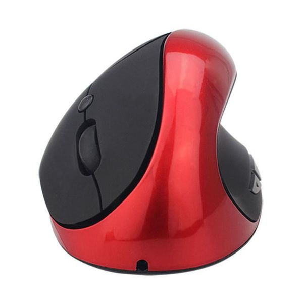 

new wireless mouse vertical ergonomic vertical pelectric built-in lithium battery charging mouse with retail package
