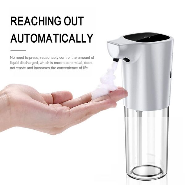 

275ml automatic soap dispenser touchless induction foam electric soap dispenser kitchen bathroom hand washing cleaner device