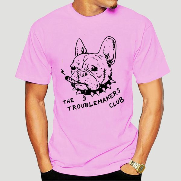 

fashion men t shirt troublemakers t shirt 100% cotton summer personality-2196d