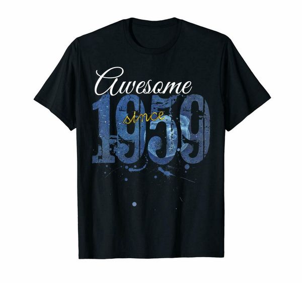 

awesome 1959 tee - 60 year old shirt 1959 60th birthday t-shirt size m-3xl humorous tee shirt