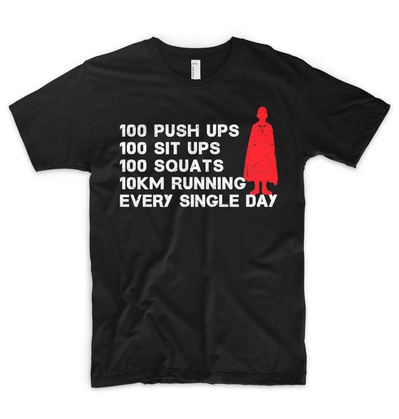 

2019 summer hot sale one piece футболка 100 отжиманий sit ups приседания 10km runner каждый день gymer tee