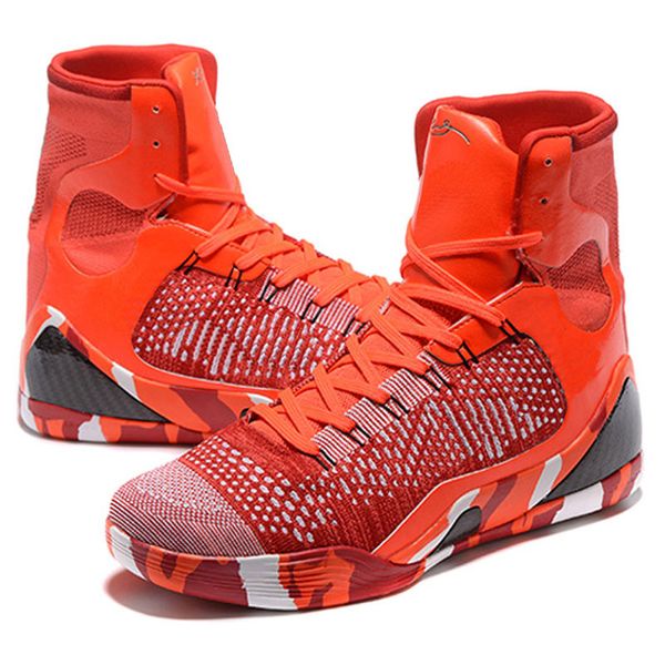 

new 2020 wholesale mamba day 9 ix elite black mamba blackout christmas high boots 9s size eur 40-46