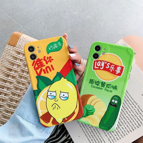 

fashion silicone phone case for iphone 11 pro max xs xr 7 8 plus se 2020 cartoons shockproof case cover