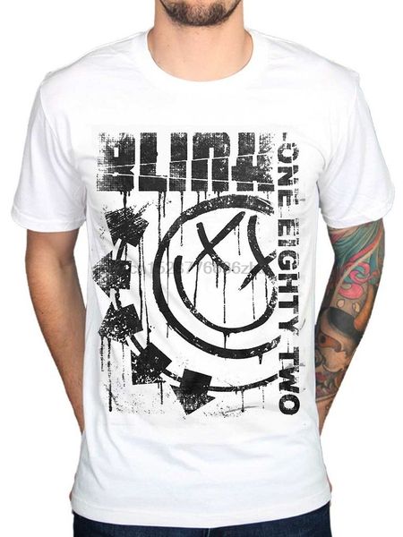 

мужской blink 182 прописанных один восемьдесят два t-shirt (2