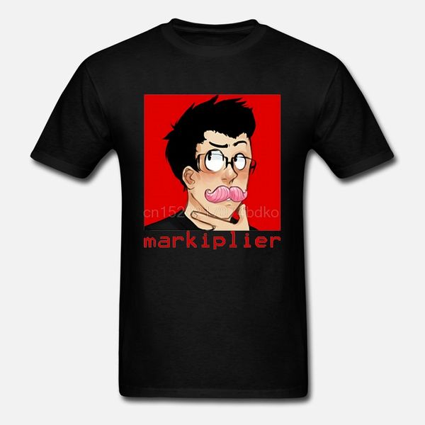 

men's markiplier hilarious gaming crew neck t shirts