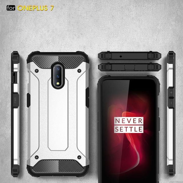

rugged armor hard coque pc shockproof back cover phone cases case for oneplus 7 7t pro 6 6t 5t