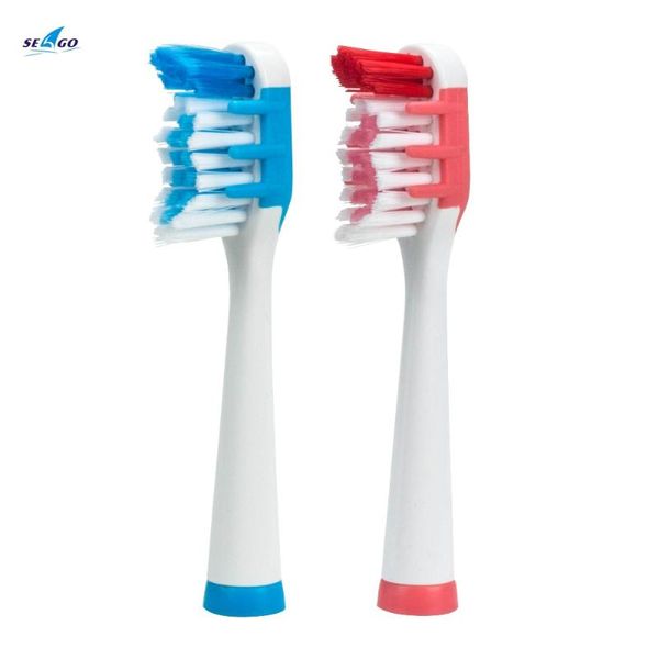 

seago durable toothbrush replacement head for sg - 915 / sg - 663 2pcs
