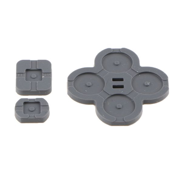 

replace silicone conductive button pad for nintendo switch right joy-con ns - gray