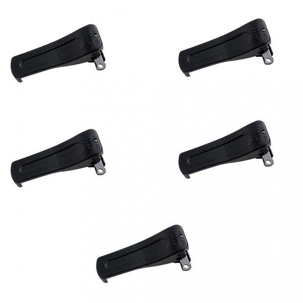 

5piece durable belt clip replacement for baofeng 666s 777s 888s walkie talkie interphone