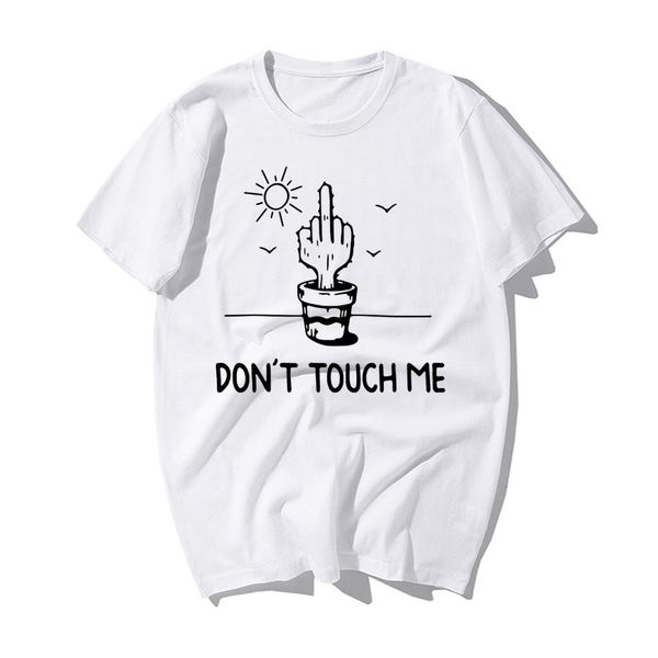 

funny cactus dont's touch me tshirt mens fashion print t-shirt 2019 new summer casual cotton short sleeve tshirts hip hop