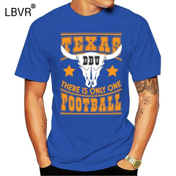 

texas longhorns dbu texas football there is only one t-shirt navy-black men-w... plus size clothing tee shirt