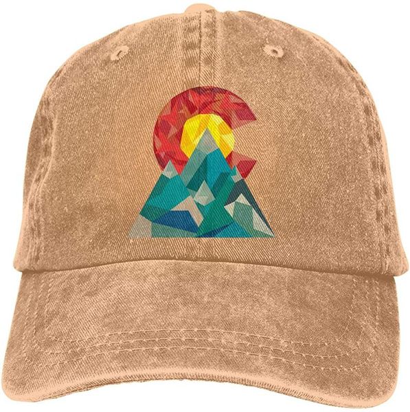 

ball caps colorado geo soft casquette cap vintage adjustable baseball, Blue;gray
