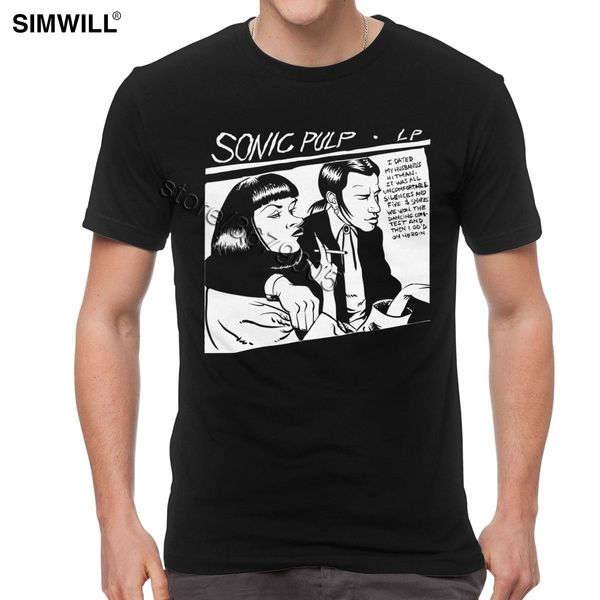 

fashion pulp fiction t-shirts men breathable soft cotton tee shirts crew neck short sleeve t shirts