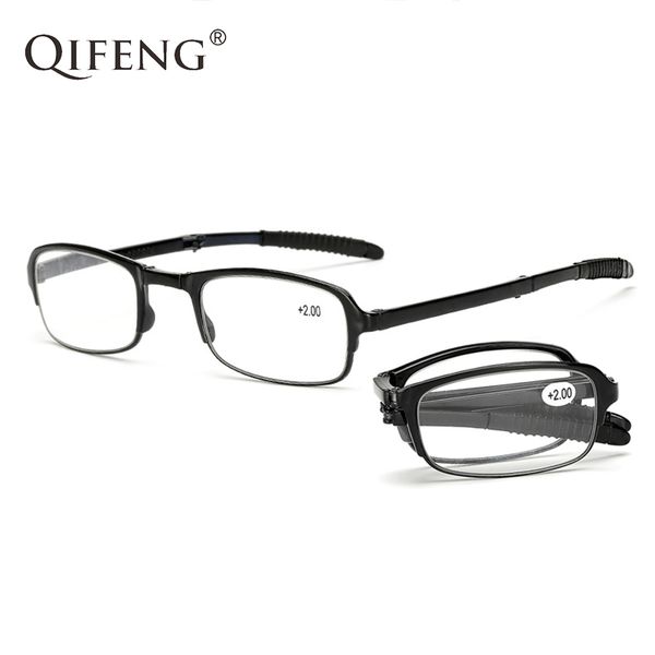 

floding reading glasses women men diopter presbyopic foldable eyeglasses female male +1.0+1.5+2.0+2.5+3.0+3.5+4.0 qf292, White;black